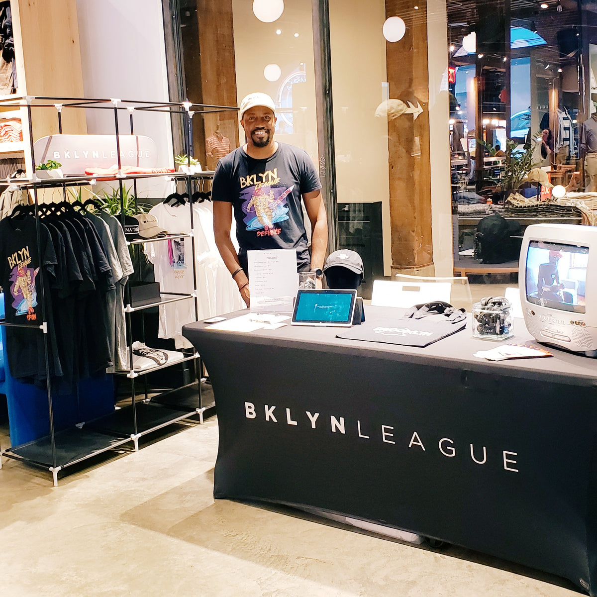 BKLYN LEAGUE x J. CREW Men's Shop Partnership