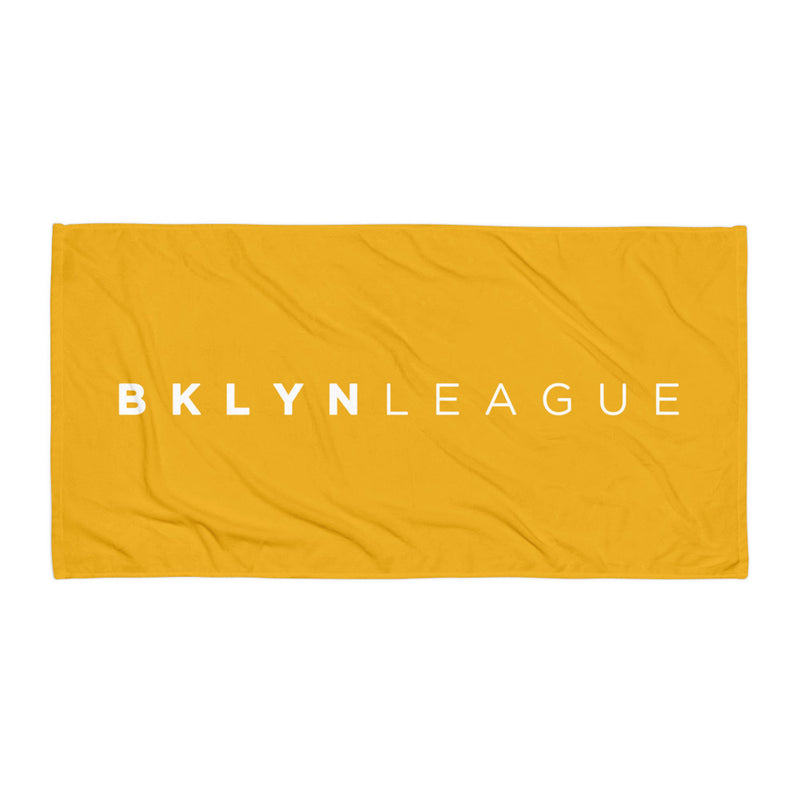 BKLYN LEAGUE Beach Towel - Gold - BKLYN LEAGUE