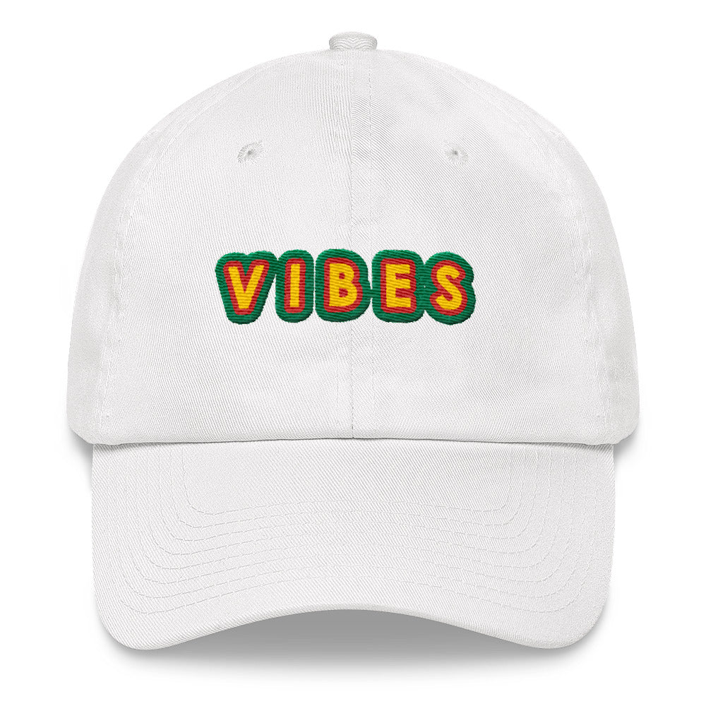 Vibes Embroidered Dad Hat - BKLYN LEAGUE