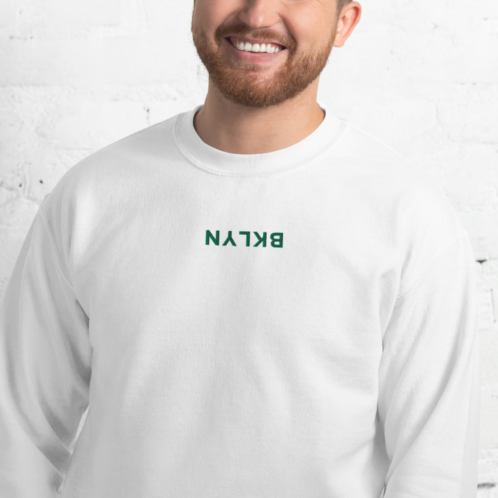 Green Thumb Sweatshirt - White