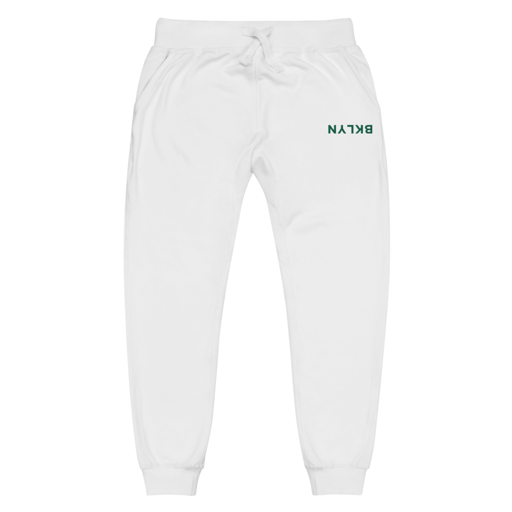 Green Thumb Joggers - White