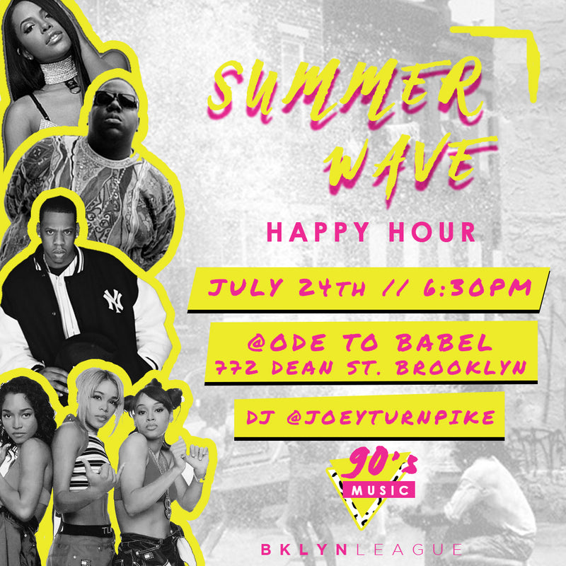 Invite: Summer Wave // Happy Hour // 7.24