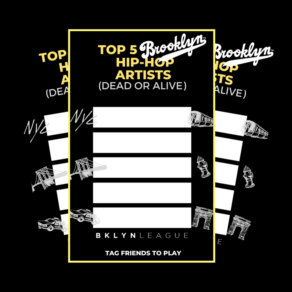 Top Brooklyn Rapper Top 5 Brooklyn Hip Hop Artists Instagram Stories Template (Free Downlo ...