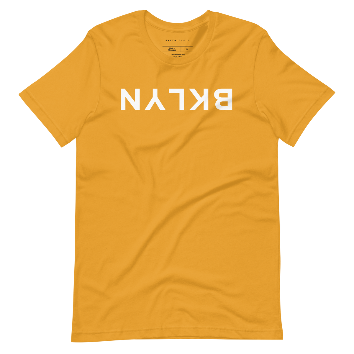 BKLYN Flip Tee - Mustard