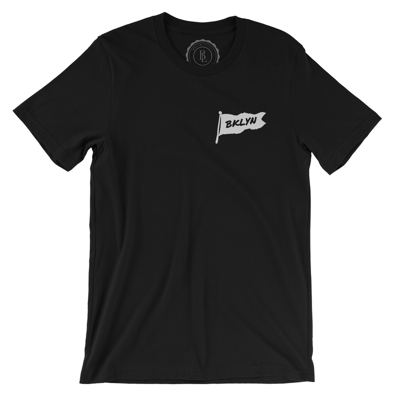 Flag Tee - Black - BKLYN LEAGUE