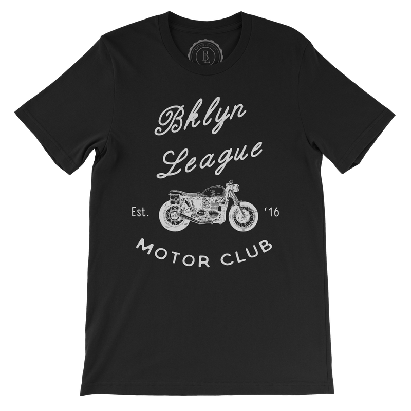 Motor Club Tee - Black - BKLYN LEAGUE