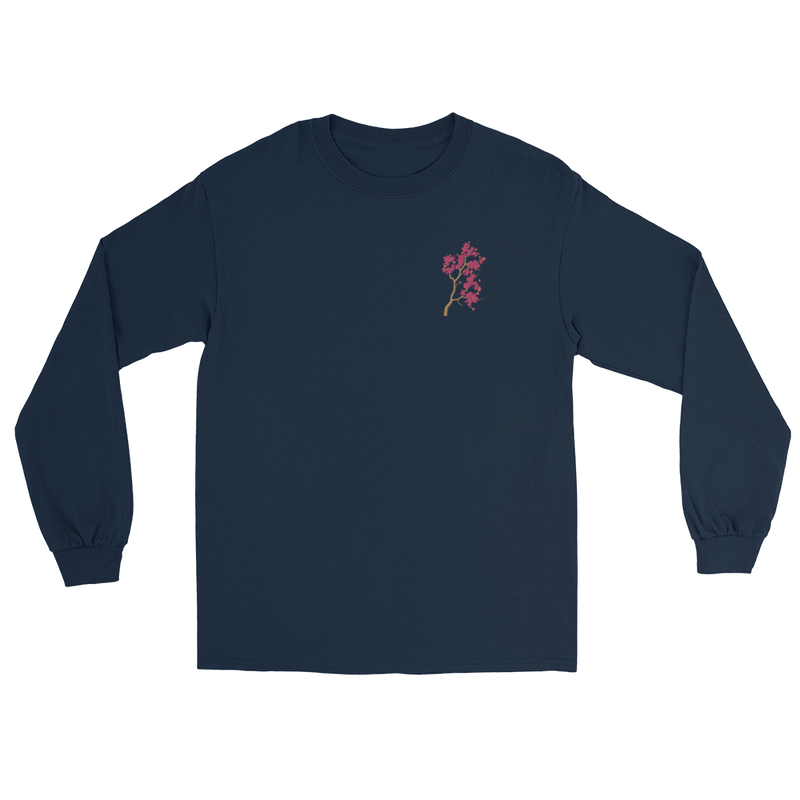 Cherry Blossom Heart Long Sleeve Tee