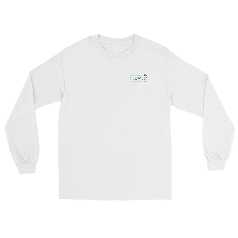 Flower Shop Long Sleeve Tee - White