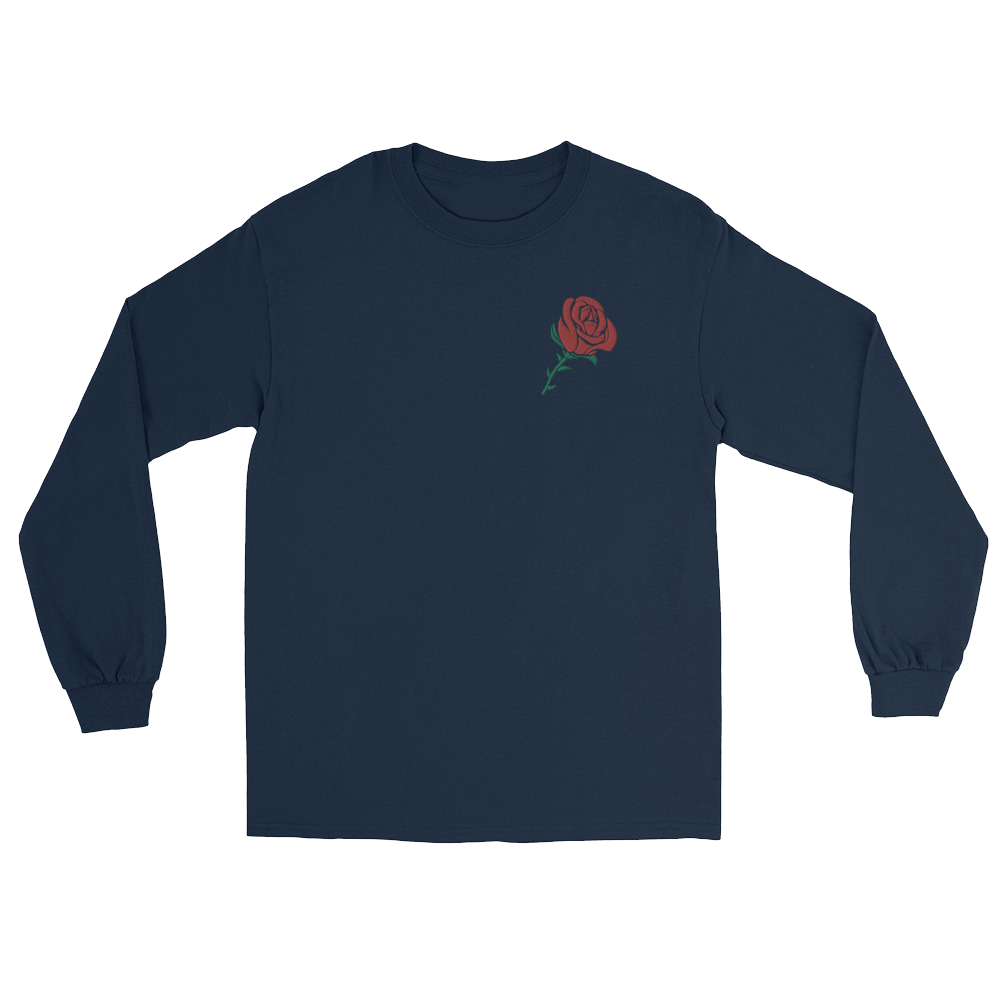 Rose Heart Long Sleeve Tee