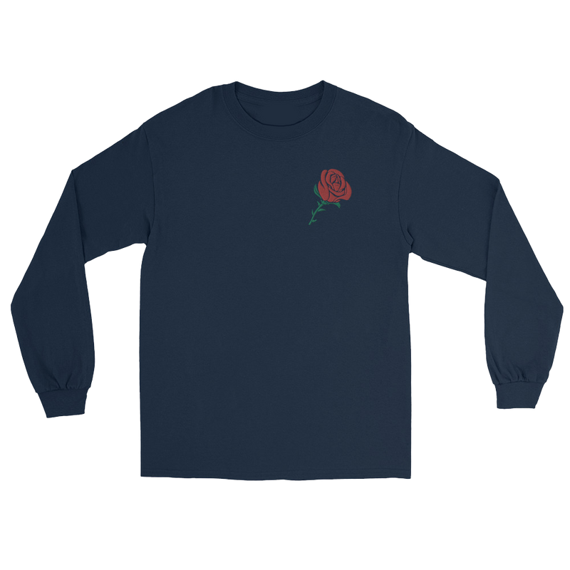 Rose Heart Long Sleeve Tee