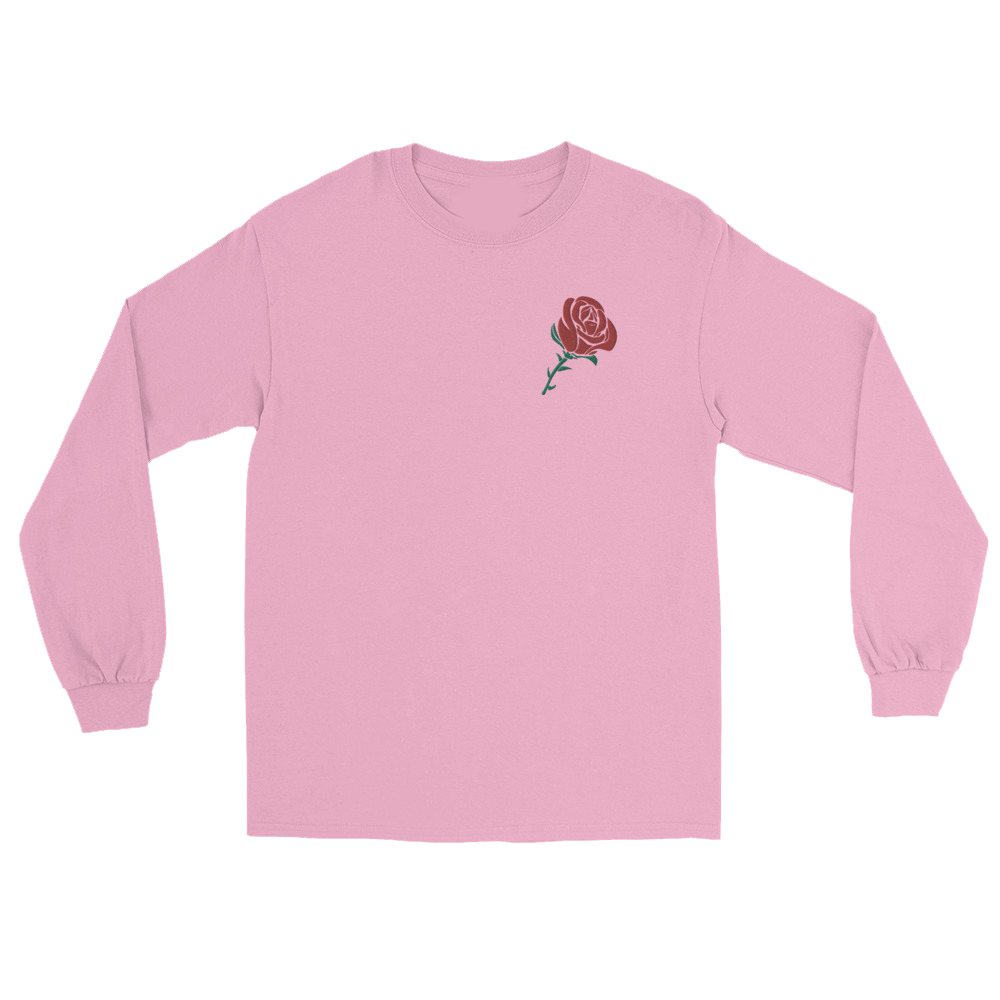 Rose Heart Long Sleeve Tee