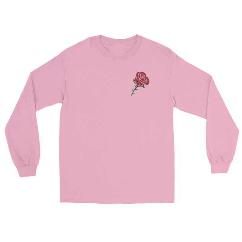 Rose Heart Long Sleeve Tee