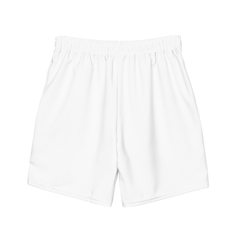 Green Thumb Shorts/Swim Trunks - White