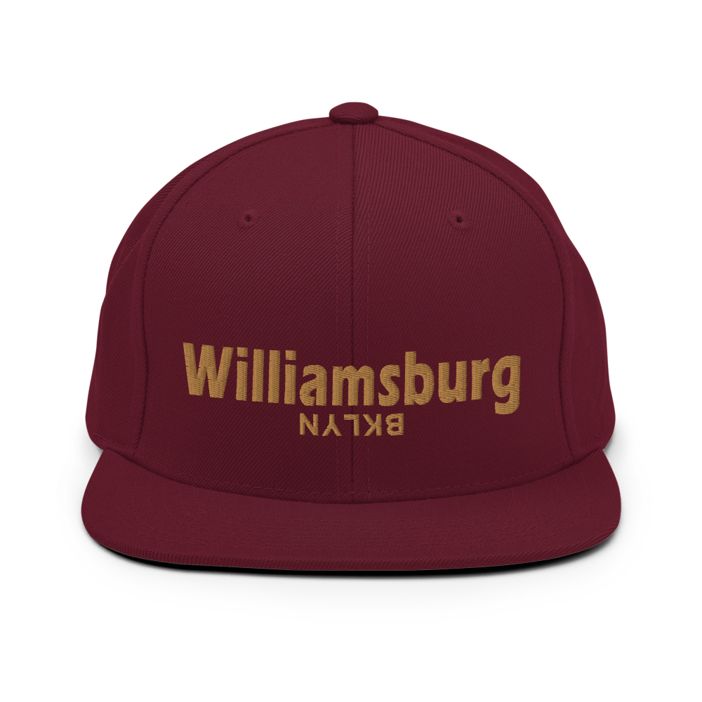 Williamsburg Neighborhood Snapback Hat