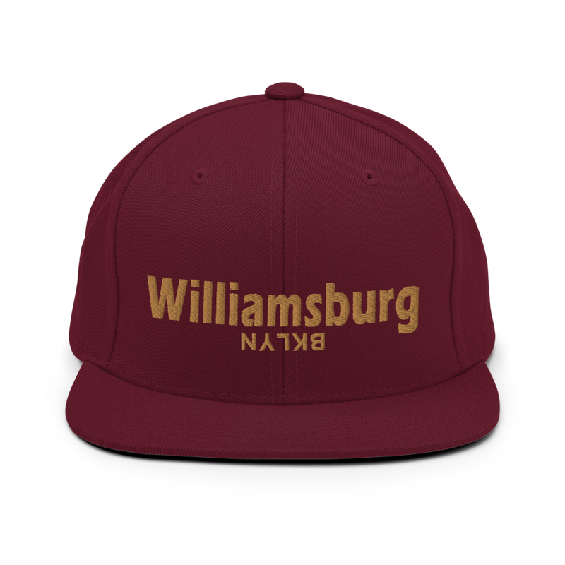 Williamsburg Neighborhood Snapback Hat