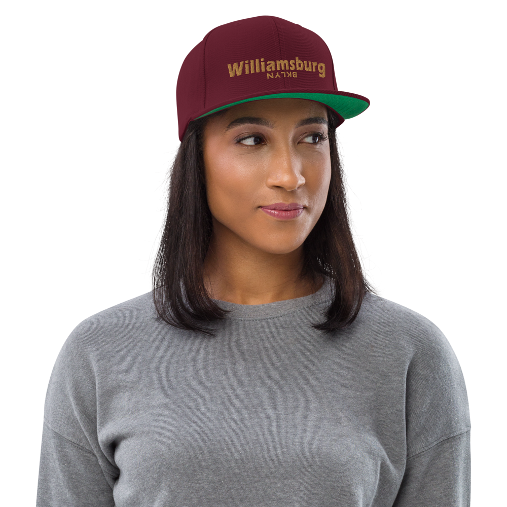 Williamsburg Neighborhood Snapback Hat