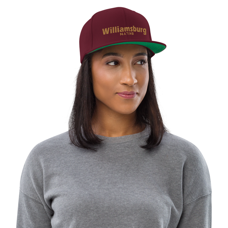 Williamsburg Neighborhood Snapback Hat