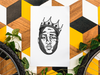 Crowned King "Biggie" Print - BKLYN LEAGUE