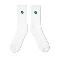 Flora Socks Embroidered Socks