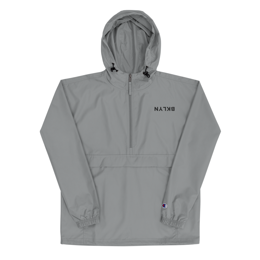 BKLYN Flip Embroidered Champion Packable Jacket - BKLYN LEAGUE