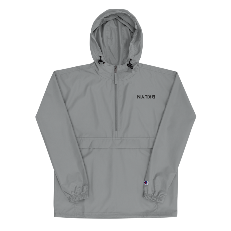 BKLYN Flip Embroidered Champion Packable Jacket - BKLYN LEAGUE