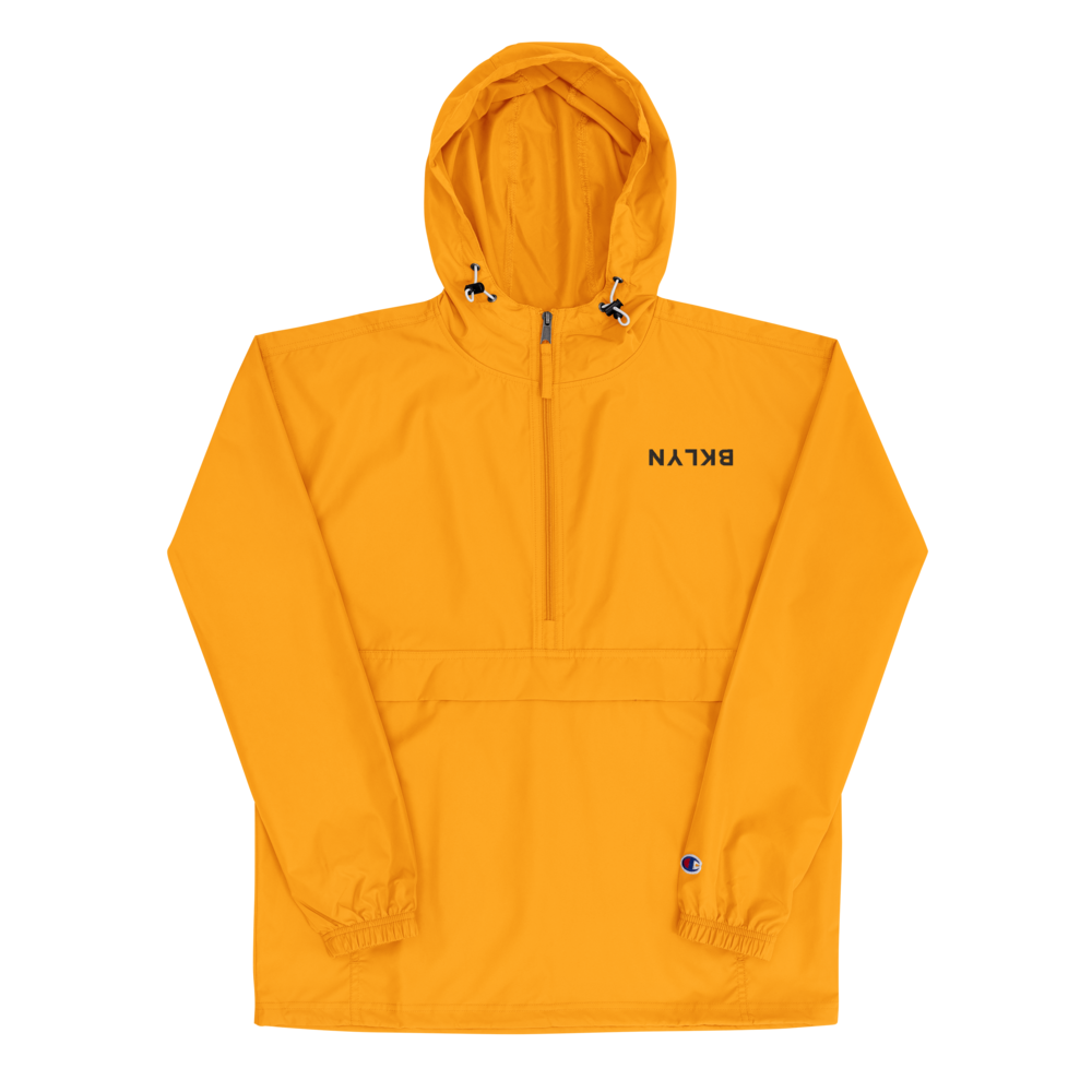 BKLYN Flip Embroidered Champion Packable Jacket - BKLYN LEAGUE