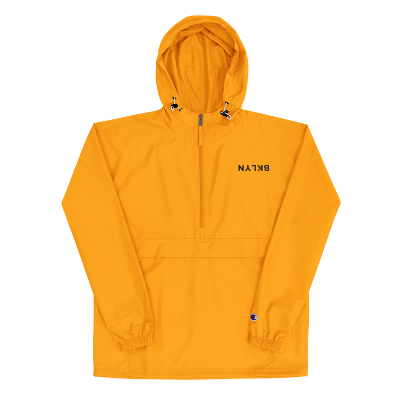 BKLYN Flip Embroidered Champion Packable Jacket - BKLYN LEAGUE