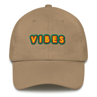 Vibes Embroidered Dad Hat - BKLYN LEAGUE