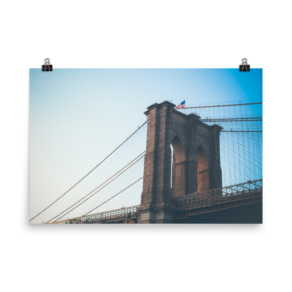 Brooklyn Bridge Poster - BKLYN LEAGUE