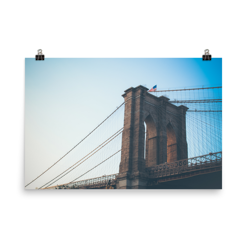 Brooklyn Bridge Poster - BKLYN LEAGUE