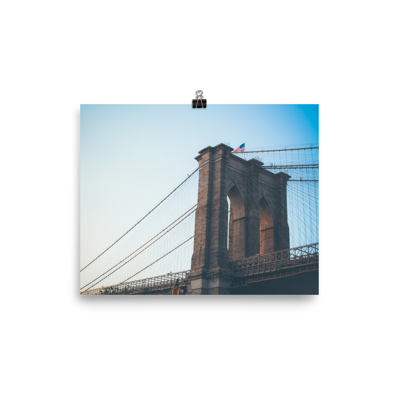 Brooklyn Bridge Poster - BKLYN LEAGUE