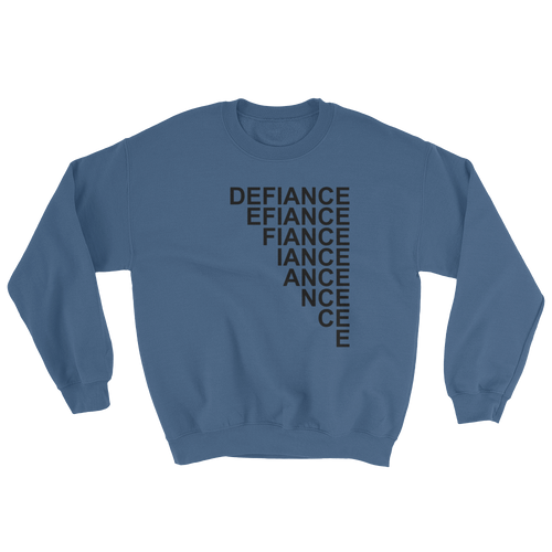 Defiance Stairs Sweatshirt - Blue - BKLYN LEAGUE