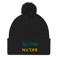 Multiples Pom-Pom Beanie