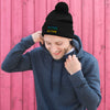 Multiples Pom-Pom Beanie