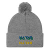 Multiples Pom-Pom Beanie