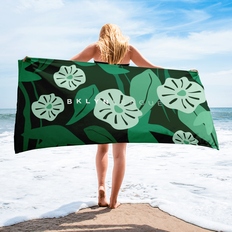 Flora Beach Towel