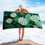 Flora Beach Towel