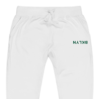 Green Thumb Joggers - White