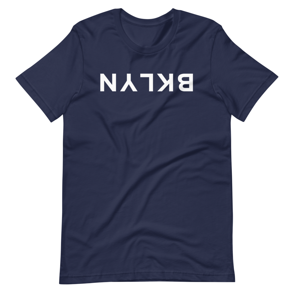 BKLYN Flip Tee - Navy Blue